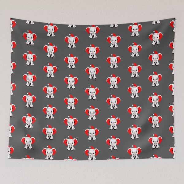 Item preview, Cute elephant Christmas anime kawaii designed and sold by 4rpixs.