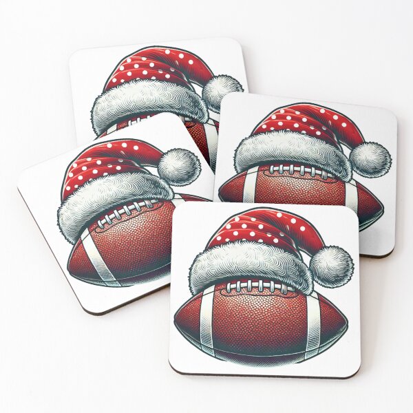 Item preview, American Football Santa Hat Funny Christmas Touchdown Christmas American Football Santa Hat designed and sold by Zestfull.