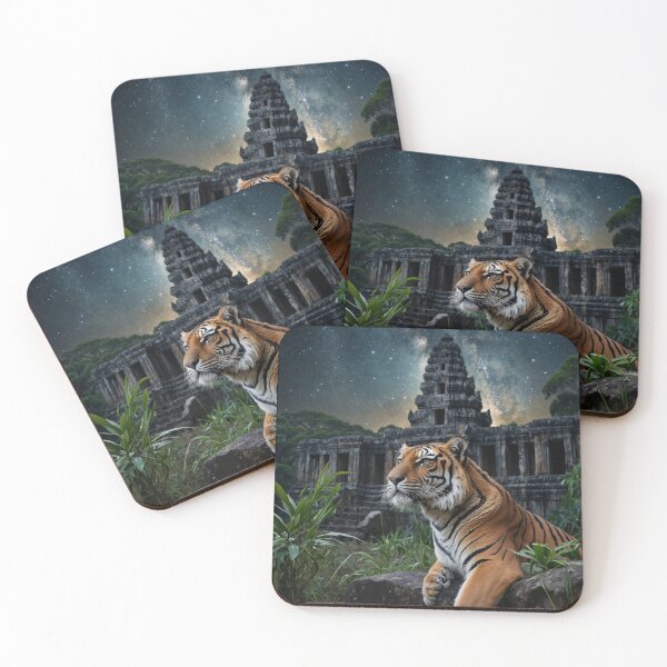 Item preview, Tiger and Temple designed and sold by Skye Ryan-Evans.