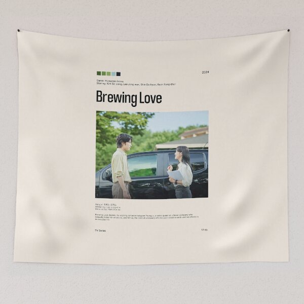 Item preview, Brewing Love, Kdrama (2024) designed and sold by PinkandP.