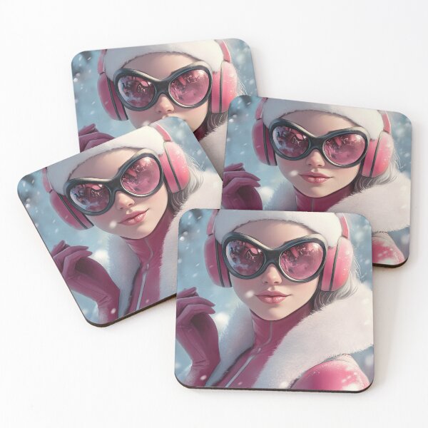 Item preview, Pink winter woman designed and sold by obstinator.