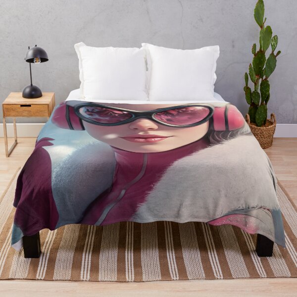 Item preview, Mujer de invierno rosa designed and sold by obstinator.