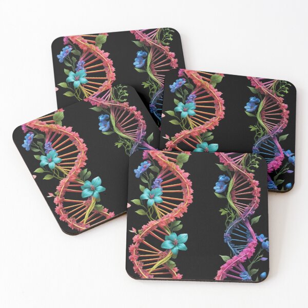 Item preview, Floral DNA: Nature Meets Science in Vibrant Art designed and sold by subhamkapoor.