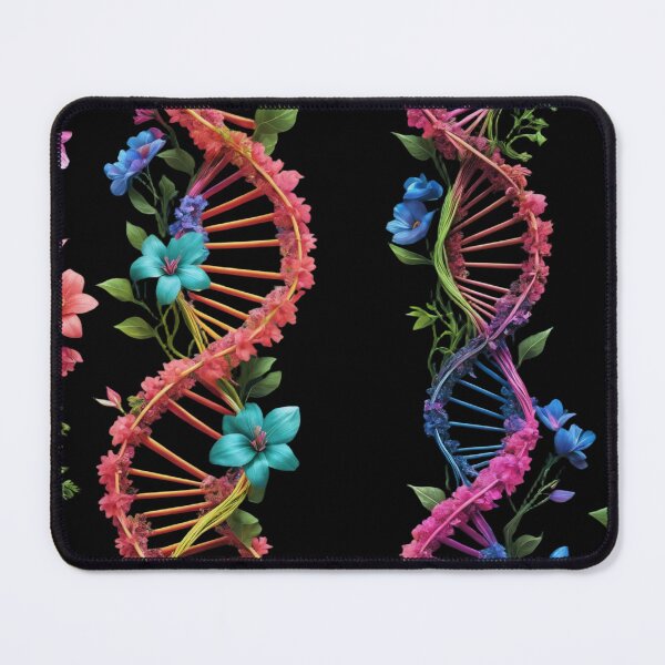 Item preview, Floral DNA: Nature Meets Science in Vibrant Art designed and sold by subhamkapoor.