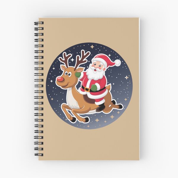 Item preview, Santa Riding A Reindeer designed and sold by Peter Stawicki.
