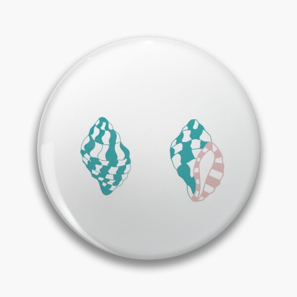 Item preview, Aqua and pink Conch shell designed and sold by emknappstein.