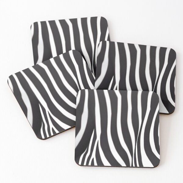 Item preview, #C131: White And Black Zebra Stripes, Camouflage Pattern designed and sold by FarStarL33.