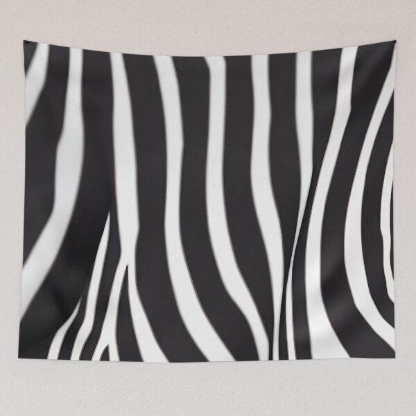 Item preview, #C131: White And Black Zebra Stripes, Camouflage Pattern designed and sold by FarStarL33.