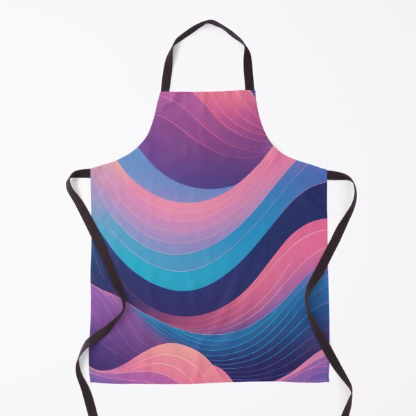Item preview, Holographic Flow: Seamless Gradient Wave Pattern designed and sold by subhamkapoor.