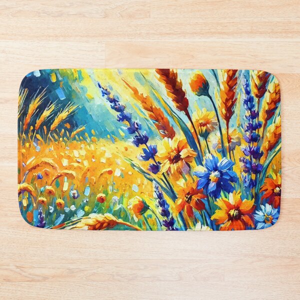 Item preview, Wheat and Wildflowers designed and sold by ChrisButler.