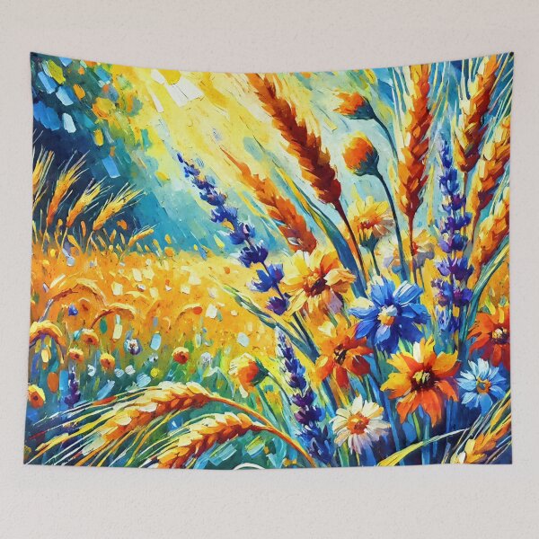 Item preview, Wheat and Wildflowers designed and sold by ChrisButler.