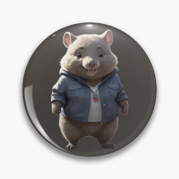 Item preview, Wombat in a jacket designed and sold by PierreAlbijanic.