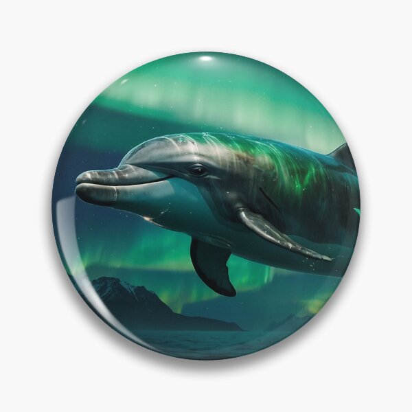 Item preview, Fantasy Dolphin & Aurora designed and sold by Skye Ryan-Evans.