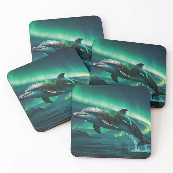 Item preview, Fantasy Dolphin & Aurora designed and sold by Skye Ryan-Evans.