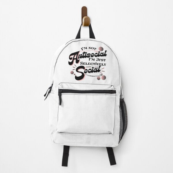 Item preview, I'm Not Antisocial, I'm Just Selectively Social designed and sold by ZerotwoStudio.
