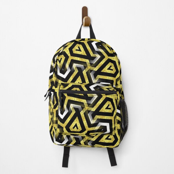 Item preview, Gold Black White Abstract Patterns designed and sold by webgrrl.