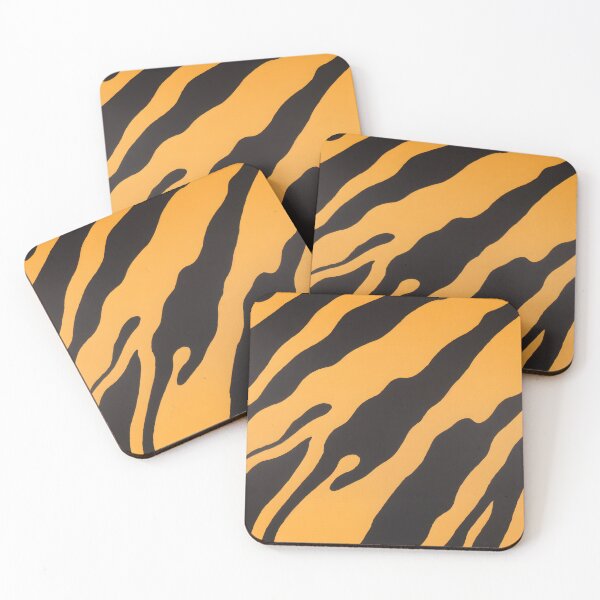 Item preview, #C133: Orange And Black Tiger Stripes, Camouflage Pattern designed and sold by FarStarL33.