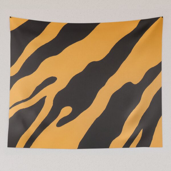 Item preview, #C133: Orange And Black Tiger Stripes, Camouflage Pattern designed and sold by FarStarL33.