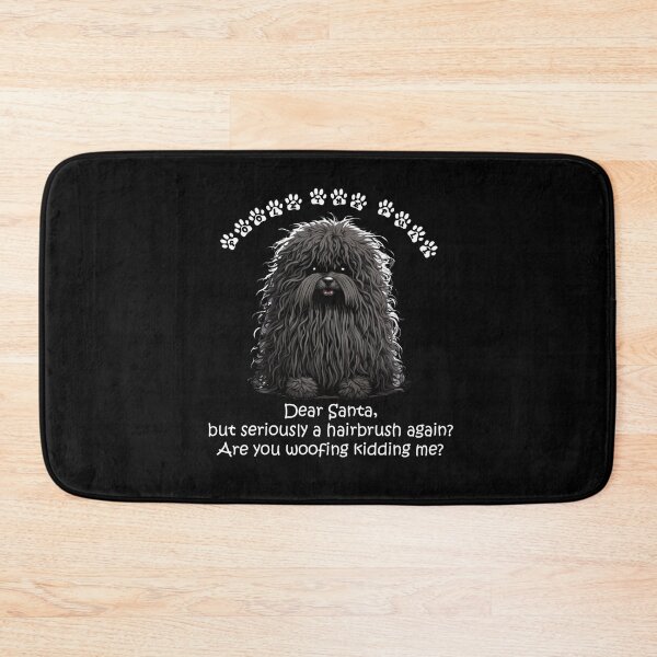 Item preview, Poole the Puli: Xmas hairbrush designed and sold by IrgumS.
