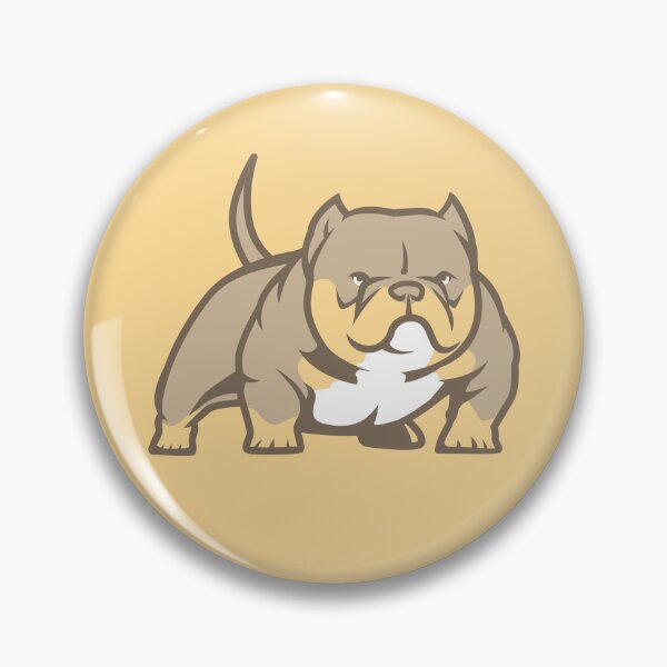 Item preview, American Bully exotic bully pit bull dog design logo tricolor lilac designed and sold by MBA.