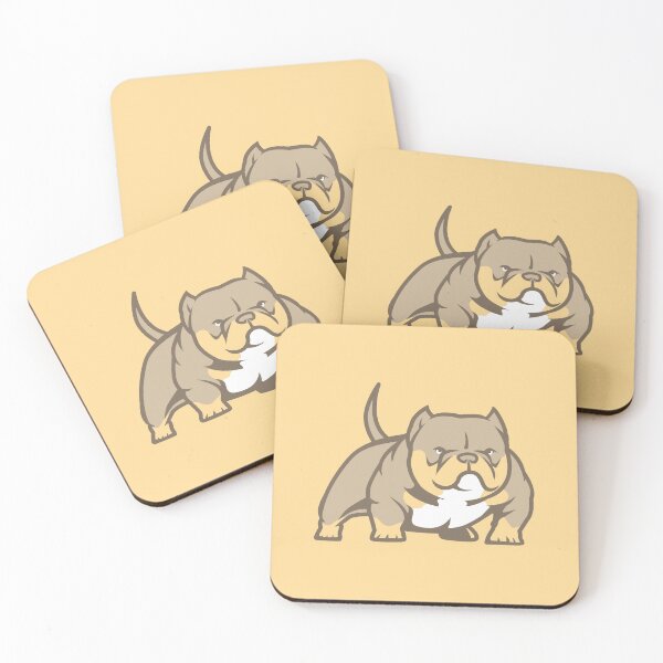 Item preview, American Bully exotic bully pit bull dog design logo tricolor lilac designed and sold by MBA.