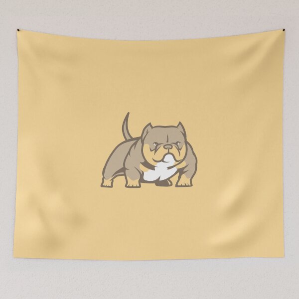 Item preview, American Bully exotic bully pit bull dog design logo tricolor lilac designed and sold by MBA.