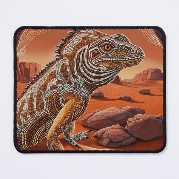 Item preview, Australian Iguana Lizard Wildlife Scene designed and sold by Skye Ryan-Evans.