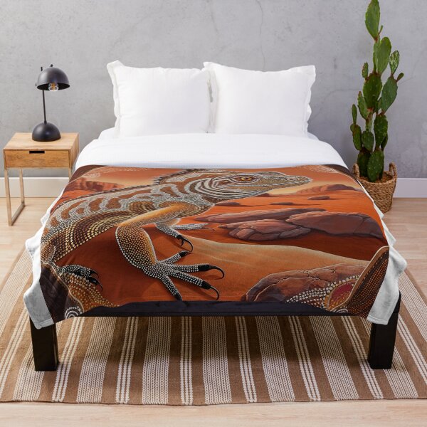 Item preview, Australian Iguana Lizard Wildlife Scene designed and sold by Skye Ryan-Evans.