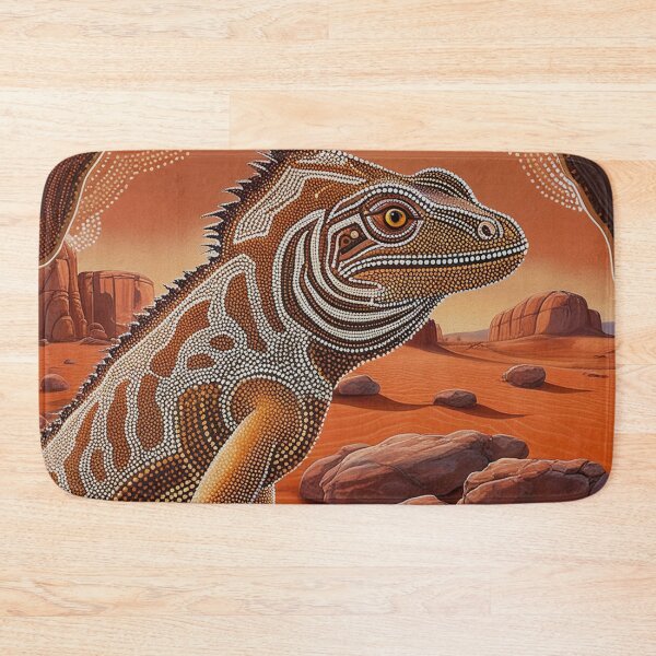 Item preview, Australian Iguana Lizard Wildlife Scene designed and sold by Skye Ryan-Evans.