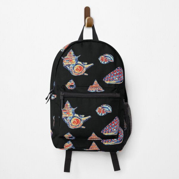 Item preview, Sea shells black-red pattern designed and sold by StudioViArt.