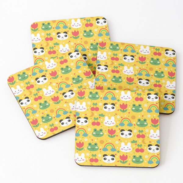 Item preview, Nature's Playful Friends: Cute Bunny, Panda & Frog Doodles designed and sold by Tulip Creators .
