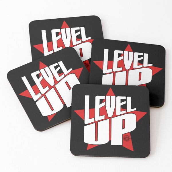 Item preview, Level Up: Bold Motivational Graphic designed and sold by Belarte.shop.
