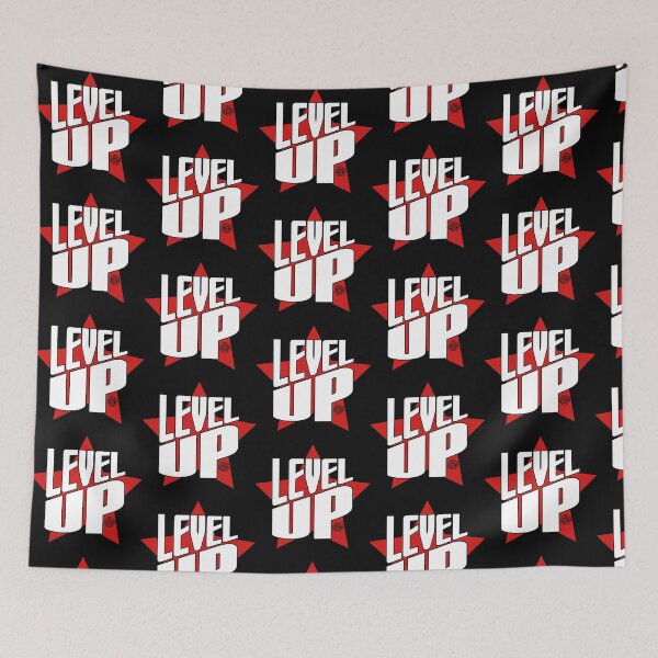 Item preview, Level Up: Bold Motivational Graphic designed and sold by Belarte.shop.