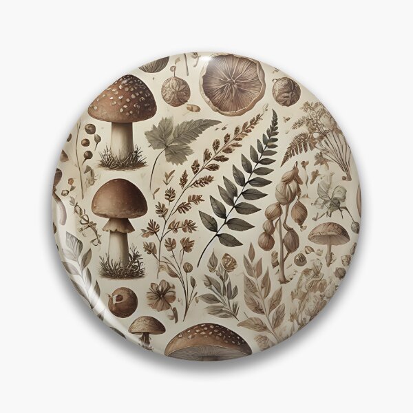 Item preview, COTTAGECORE WRAPPING PAPER - MUSHROOMS designed and sold by ArizonaWitches™ .