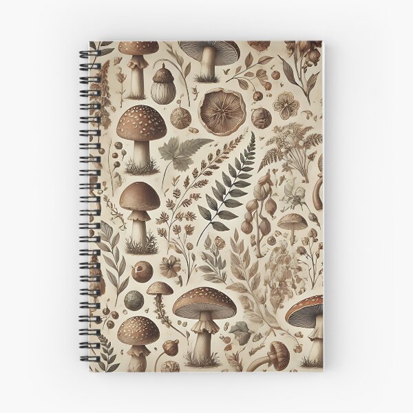 Item preview, COTTAGECORE WRAPPING PAPER - MUSHROOMS designed and sold by ArizonaWitches™ .