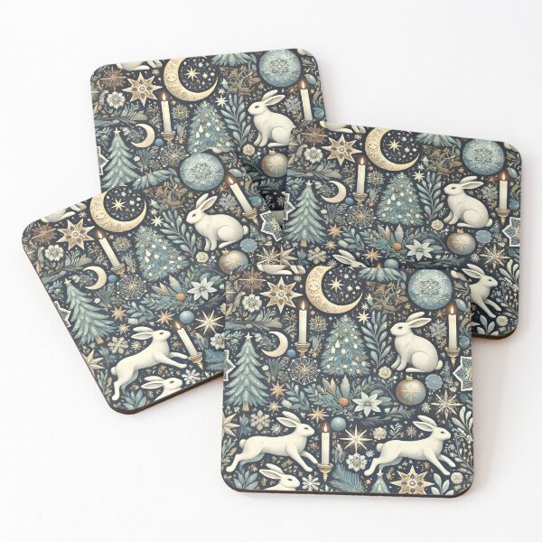 Item preview, YULE WRAPPING PAPER - RABBIT designed and sold by ArizonaWitches.