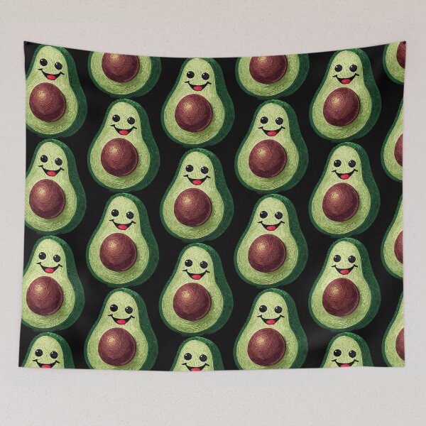 Item preview, embroidered avocado designed and sold by ericrautenbach.