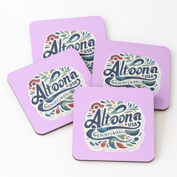 Item preview, Altoona Pennsylvania USA Minimalist Watercolor Sticker Design,   designed and sold by PaintMeWorld.
