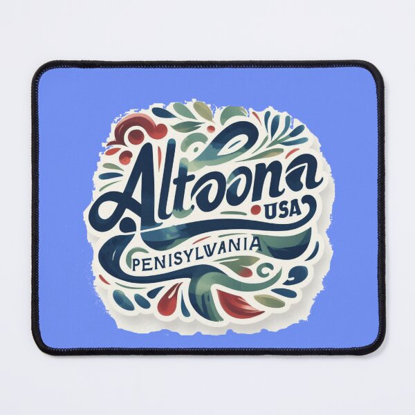 Item preview, Altoona Pennsylvania USA Minimalist Watercolor Sticker Design, designed and sold by PaintMeWorld.