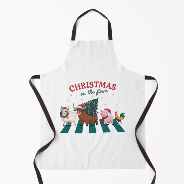 Item preview, Christmas on the farm Sheep, Cow, Pig Chicken, Rooster designed and sold by Dominika Farkašová.