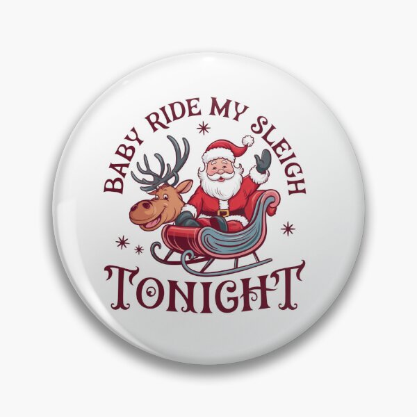 Item preview, Baby Ride my Sleigh Tonight Santa Raindeer designed and sold by Dominika Farkašová.