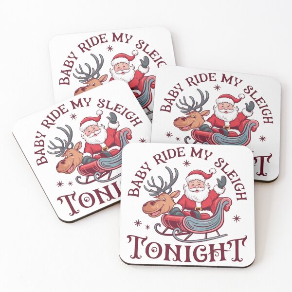 Item preview, Baby Ride my Sleigh Tonight Santa Raindeer designed and sold by Dominika Farkašová.