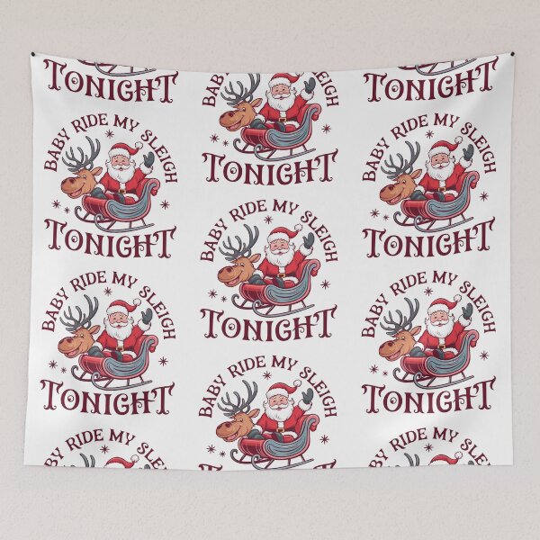 Item preview, Baby Ride my Sleigh Tonight Santa Raindeer designed and sold by Dominika Farkašová.