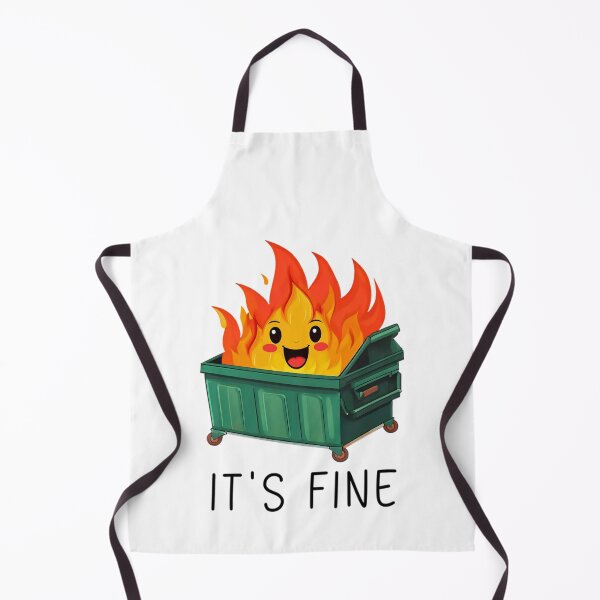 Item preview, It Fine Dumpster Fire Vibe designed and sold by LeggetTinch.