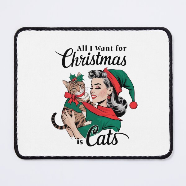 Item preview, All I wwant for Christmas is Cats designed and sold by Dominika Farkašová.