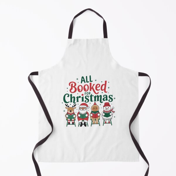 Item preview, All Booked for christmas readers t shirt book lover Christmas designed and sold by Dominika Farkašová.