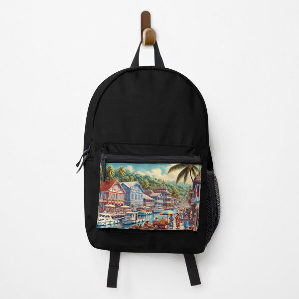 Item preview, Illustration of the city of Papeete in 1989 designed and sold by Kitsune987.