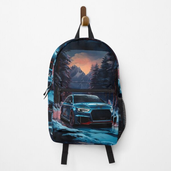 Item preview, Midnight Drive Through Snowy Mountains designed and sold by RevUpDesign.