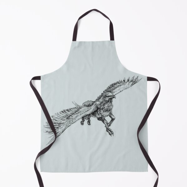 Item preview, Hippogryph mythical hybrid beast drawing designed and sold by GothicByNature.