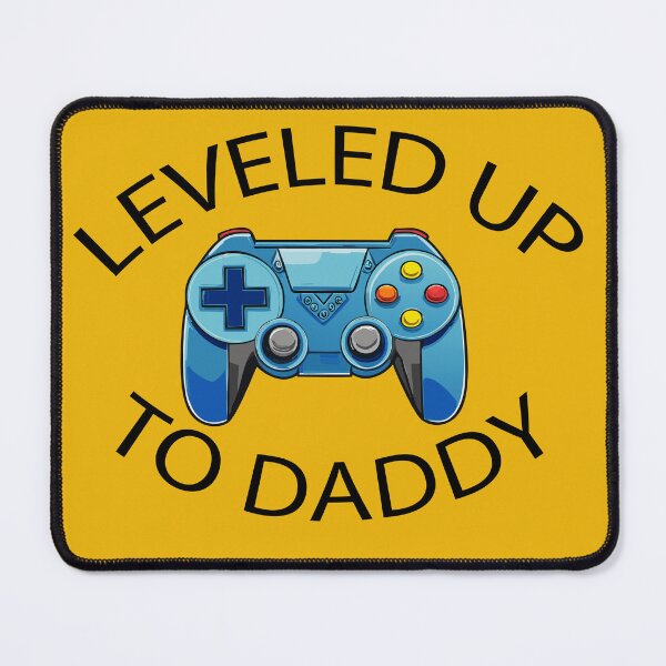Item preview, Leveled up to daddy designed and sold by ericrautenbach.